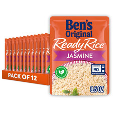 Uncle Ben's Ready Rice Jasmine Rice 12 Pack Microwaveable 8.5 Ounces