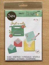 Sizzix thinlits die set - You’ve Got Mail - typewriter, envelope