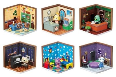 Re-Ment Animal Crossing Happy Room alle 6 Typen Figur Komplettset