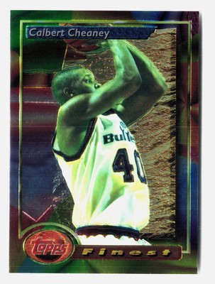 Calbert Cheaney ROOKIE 1993-94 Finest #84 Washington Bullets RC
