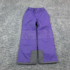 Arctix Snow Pants Youth Large Purple Insulated Ski Snowboard Waterproof 24x27 