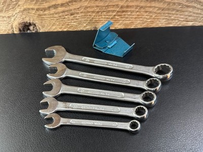 Gedore No. 14 Metric Combination Wrench Set 8 10 12 13 17mm Auto Kit w/ Tray