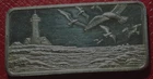 1974 Cape Cod Art Bar-America The Beautiful  1 oz.999 Silver-Hamilton Mint