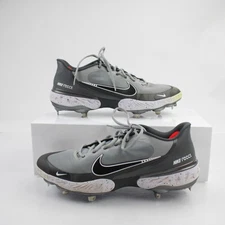 Nike Alpha Huarache Baseball Cleat Men's Gray/White Used
