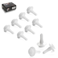 10X FüR VW Golf II Jetta Passat 35I Wasserabweiser Windlauf Clips