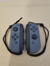TESTED Nintendo Switch Joy-Con Controllers Pair - Grey Official