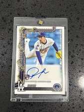 2025 Topps Holiday Roki Sasaki Player Autographs Rookie Auto /200 #PA-RS Dodgers