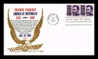 US COVER FRANCIS PARKMAN PROMINENT AMERICANS FDC KHOL KRAFT CACHET