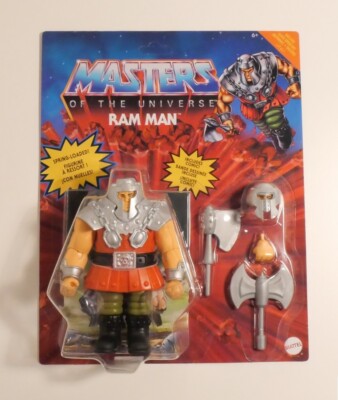 Masters of the Universe Origins Ram Man OVP/MOC inkl. Morax Clamshell