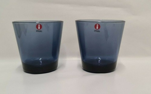 Kaj Franck Blueberry Kartio tumblers glasses 21cl Iittala Finland Brand New - Picture 2 of 2
