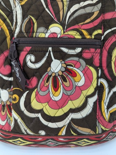Vera Bradley Puccini Shoulder Bag Exterior and Interior Pockets Snap Close - Picture 3 of 8