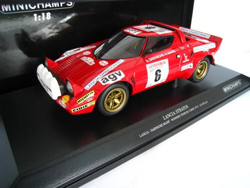 Lancia Stratos Tour de Corse 1975 Minichamps 1:18 Limitiert auf 402 Stück NEU - Bild 3 von 18