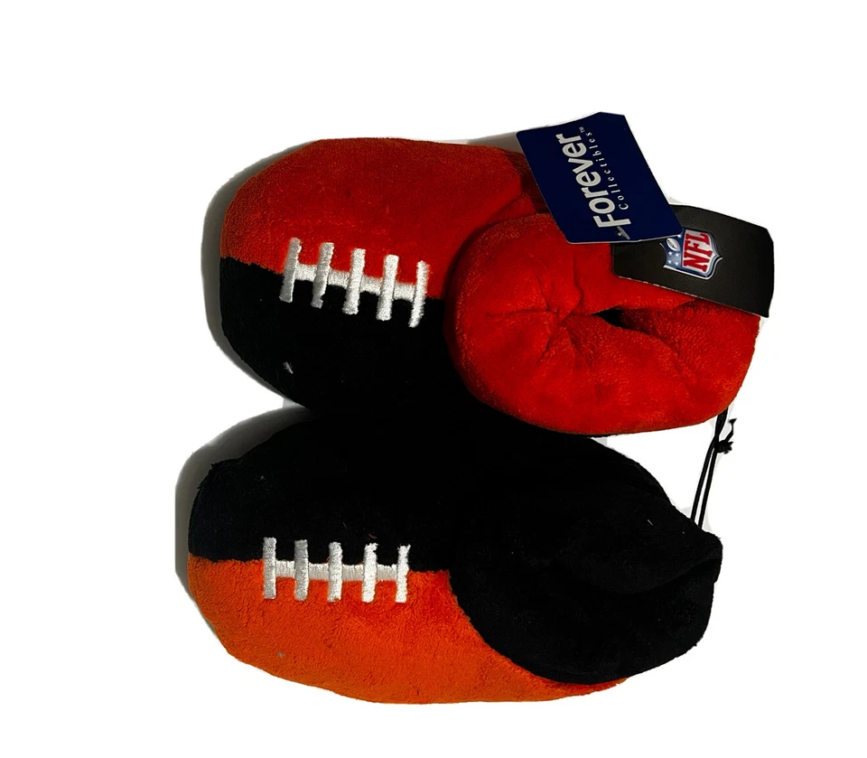Forever Collectibles Cleveland Browns Logo NFL--ZAPATILLAS NARANJAS Y NEGRAS/XL Foto 2 de 4