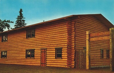 USA Fort Kenay Kenai Alaska Chrome Postcard B96