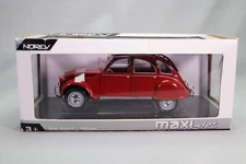 LJ882 NOREV MAXI JET 180006 1/18 1:18 Citroen 2CV red car
