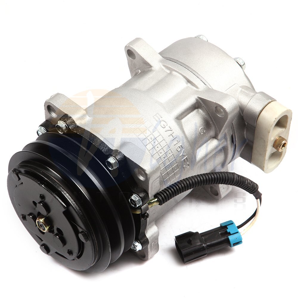 A/C Compressor w/Clutch For Kenworth T300/T400/T450/T600A 1984-2008