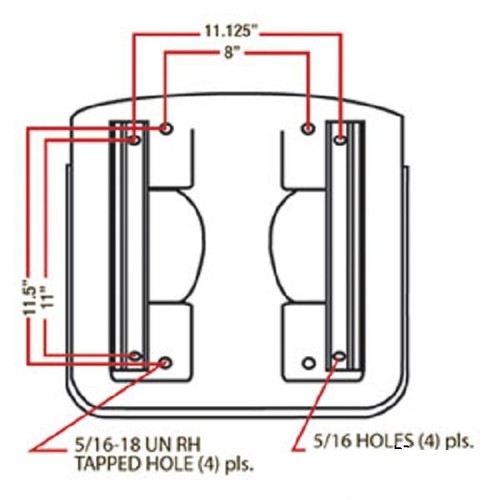 6669135 New Seat with Tracks for Bobcat 463 542 641 653 742 763 773 853 943 963 - Picture 3 of 3