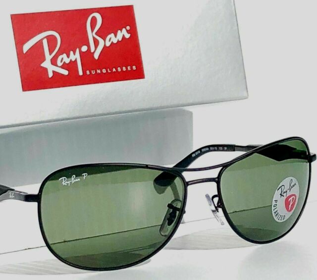 Ray Ban Aviator Matte Black Polarized Green Sunglasses Rb3519 006 9a 62mm M33 For Sale Online Ebay Ray Ban Aviator Matte Black Polarized Green Sunglasses Rb3519 006 9a 62mm M33 For Sale Online Ebay
