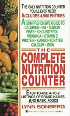 The Complete Nutrition Counter - paperback, 0425138593, Lynn Sonberg