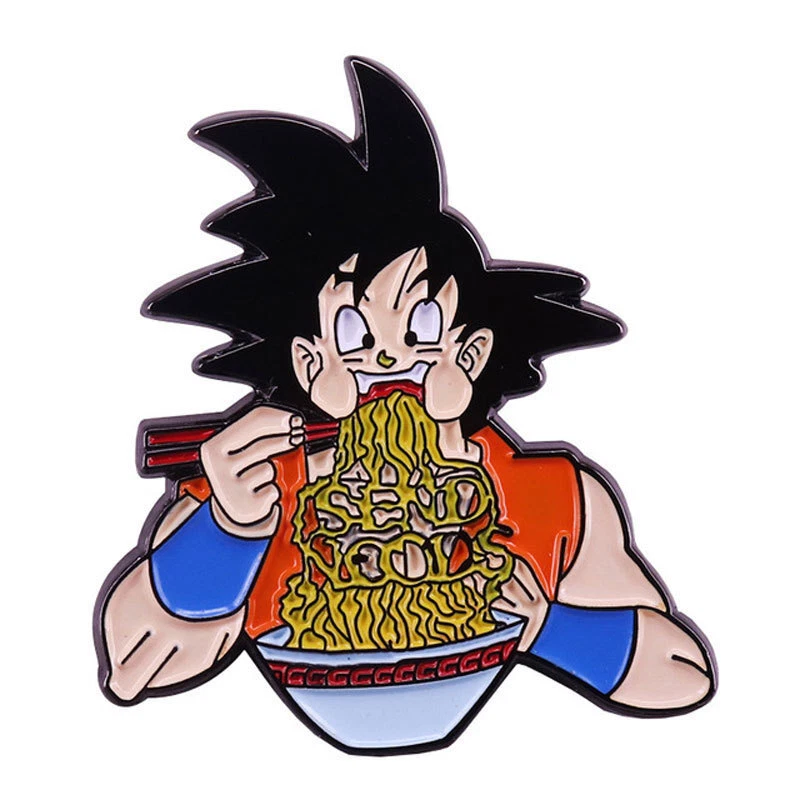 Goku eating sale noodles