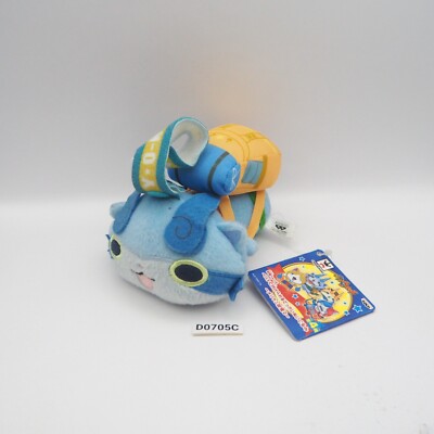 D0705C Yokai Watch  K-Koma Knomad Koma Laying Banpresto 5'' Plush 2016 Toy Japan