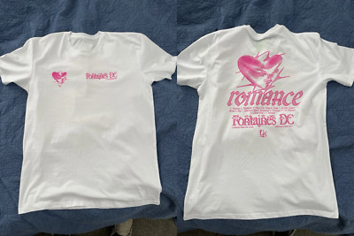 Fontaines D.C. Band ROMANCE Fontaines DC REPRINTED 2 SIDED T Shirt Size S-5XL