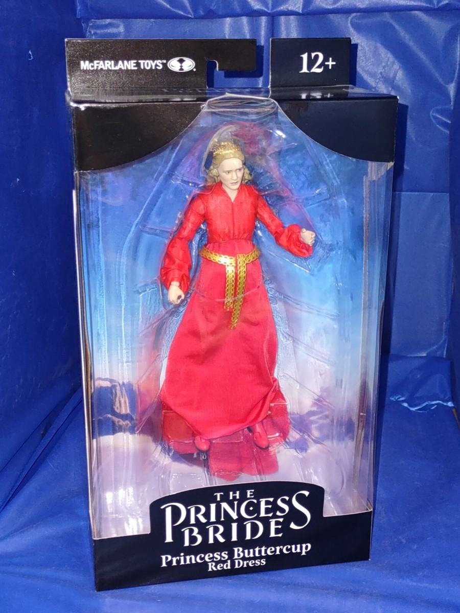PRINCESS BRIDE PRINCESS BUTTERCUP RED DRESS FIGURE MCFARLANE NEW IN STOCK