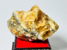 Big Marvelous Natural Honey Leklai Energy Stone magic healing Luck wealth amulet