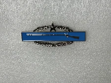 US ARMY COMBAT INFANTRY BADGE REGULATION SIZE 2ND AWARD 3 INCHES LONG