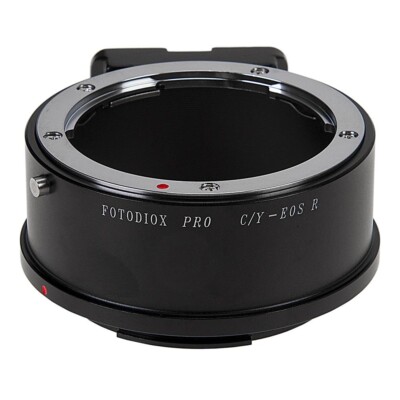 Fotodiox Objektiv-Adapter Contax/Yashica (CY) Linse für Canon RF (EOS-R) Kamera
