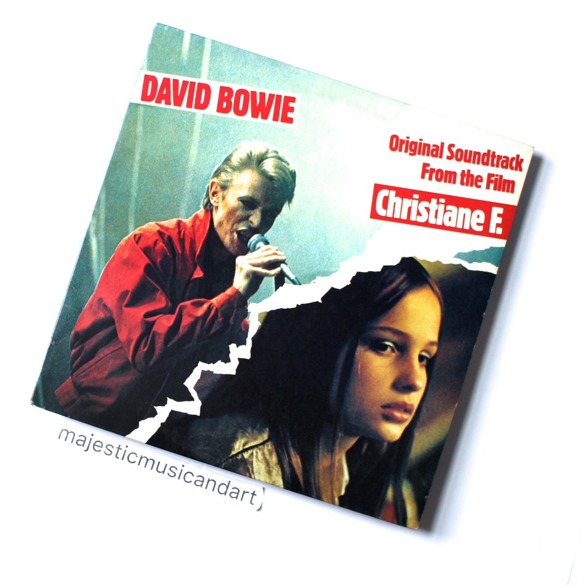 NEAR MINT ORIG. DAVID BOWIE HEROES BOYS KEEP SWINGING VINYL LP