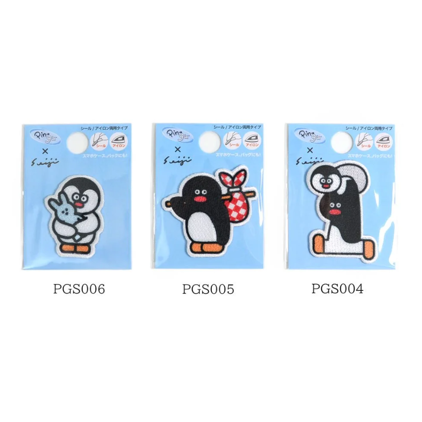 その他 [penguin] Pingu [PINGU x Matsumoto Seiji] Embroidery Sticker (Pingu