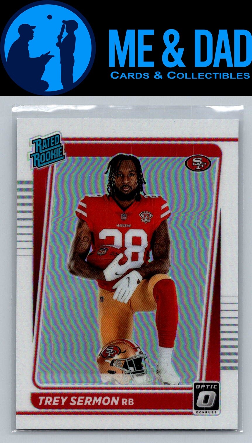 2021 Panini Donruss Optic Silver #224 Trey Sermon