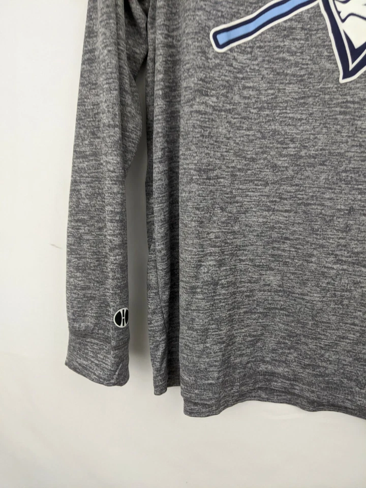 Holloway Para Hombre Camisetas Adulto Pullover Springbrook Manga Larga Gris Logo Talla M Foto 3 de 4