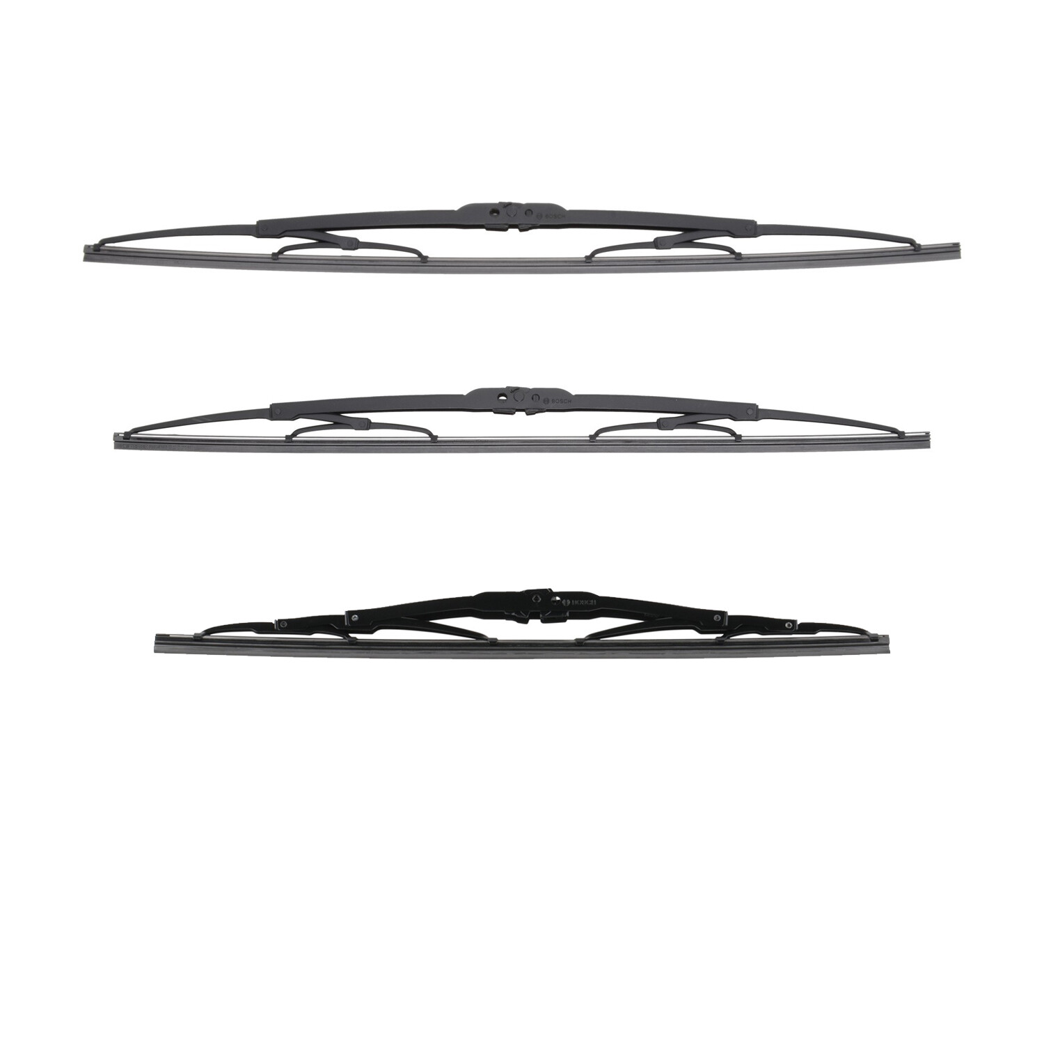 Bosch MicroEdge 3-Piece Wiper Set for 22in Front, 21in Front, 16in Rear  