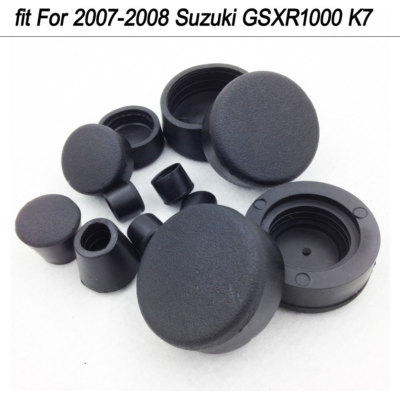 Juego De Tapones De Goma Para Suzuki GSX-R 600/750/1000 Y Hayabusa GSX1300R