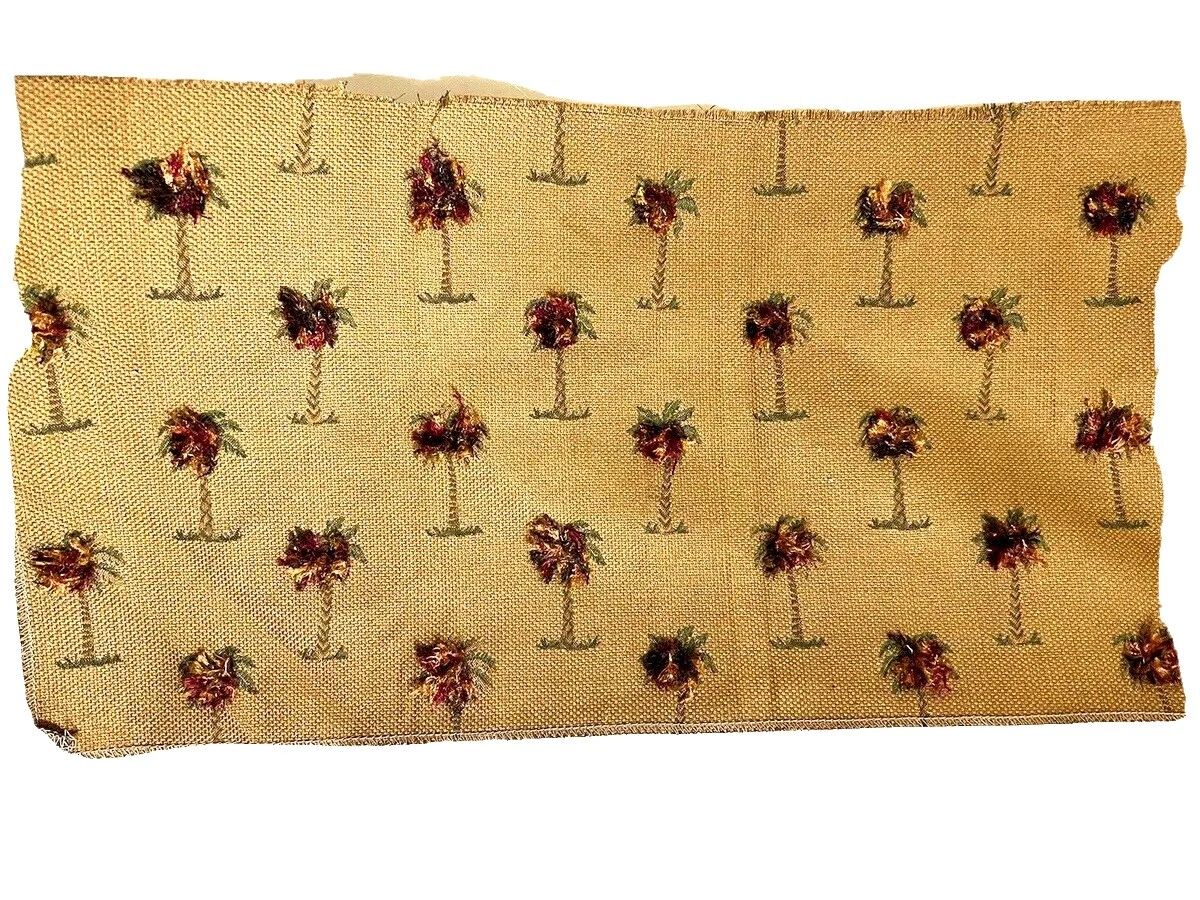 Linen Quilting Fabric Flowers & Plants