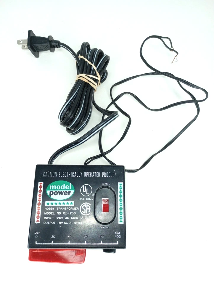 VTG Model Power Electric Power Controller Transformer Trains Race Cars - Image 3 of 4