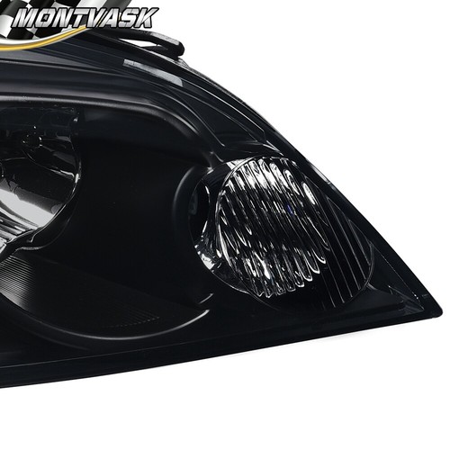 Fit For 06-13 Chevy Impala/06-07 Monte Carlo Amber Corner Black Headlights - Picture 8 of 12
