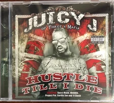 Juicy J (Three 6 Mafia) - Hustle Till I Die [Factory Sealed CD, 2009) NEW 💿