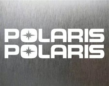 Polaris Premium Vinyl 2 Pack Decals Pick Color Size Polaris Premium Vinyl 2 Pack Decals Pick Color Size