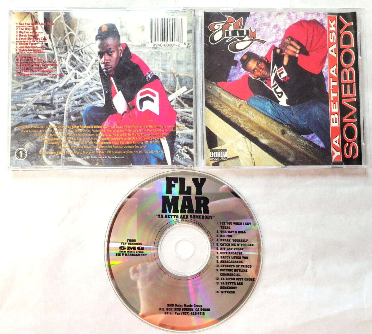 【g-rap】Fly Mar Ya Betta Ask Somebody Fly Mar - Ya Betta Ask Somebody Cali Bay Rap G-Funk Cellski San