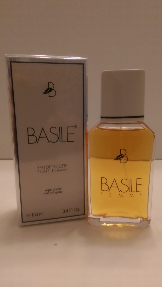BASILE POUR FEMME WOMEN EAU DE TOILETTE SPRAY 3.3 OZ / 100 ML NIB