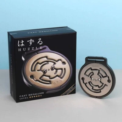 HANAYAMA HUZZLE CAST MEDALLION - interessantes Dreh-Puzzle