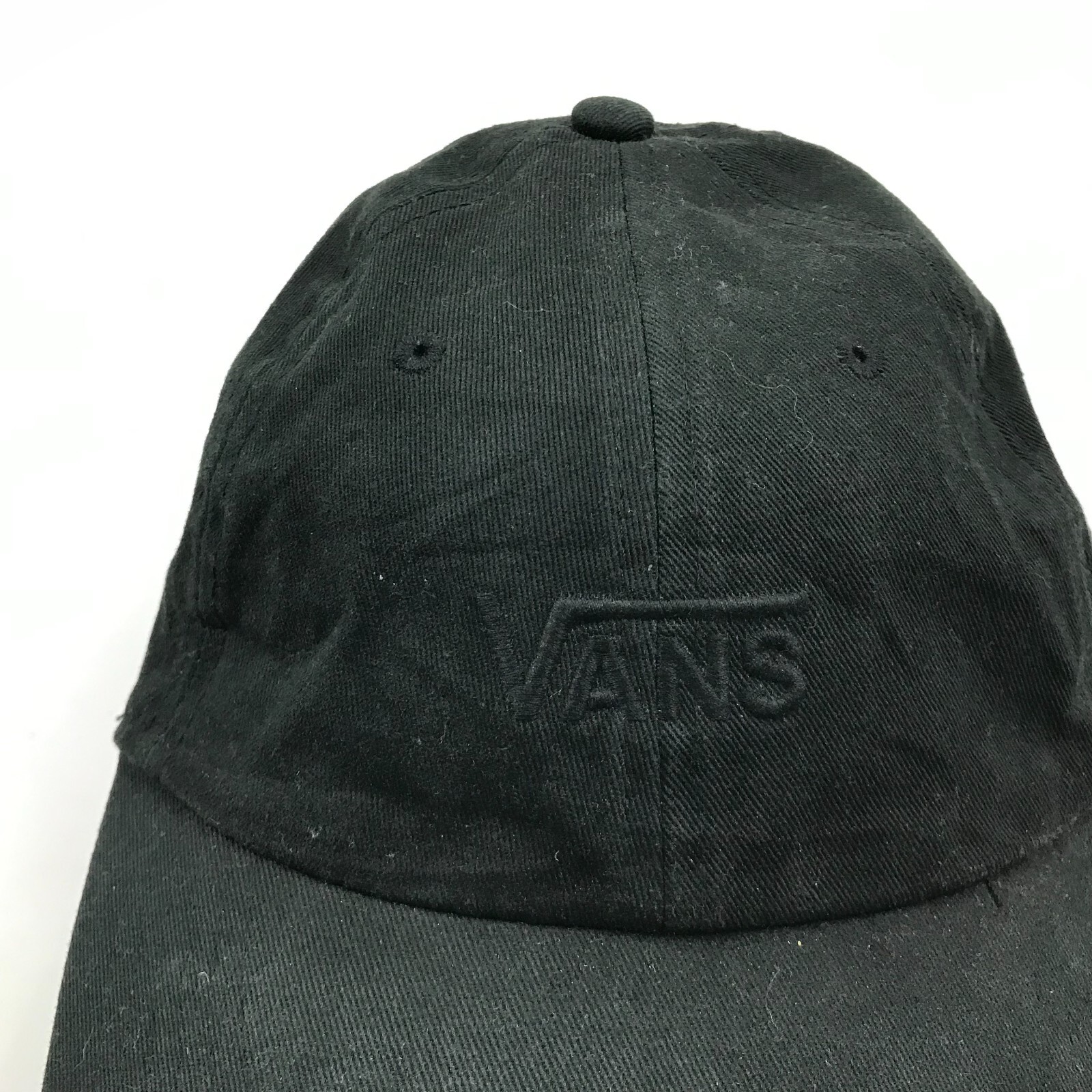Vans Hat Cap Strapback Black Adjustable Embroider… - image 5