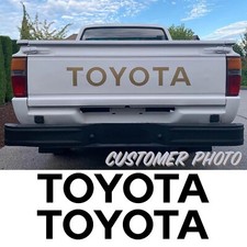 Toyota Tailgate Vinyl Decal Toyota Pick Up Truck Tailgate Sticker 4 X 23l