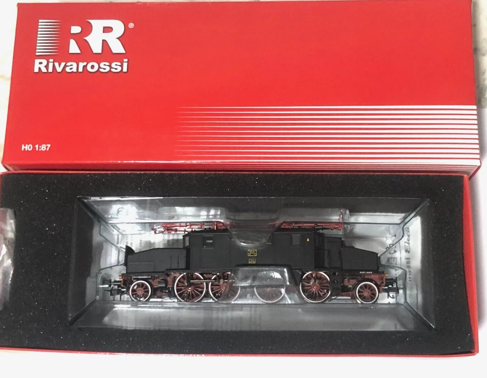 RIVAROSSI HR2244 Locomotiva Trifase FS e431.033 TIBB Nero ep II DC - Immagine 4 di 4