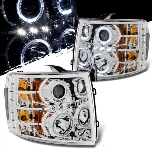 FOREST RIVER FR3 2015 2016 CHROME LED HEAD LIGHTS LAMPS HEADLIGHTS RV