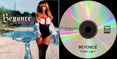 BEYONCE- Green Light PROMO Album Version 1 Track CD (2007) Disc NM Rare