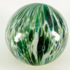 Vintage Huge MINT!!! End of Day Onionskin Marble 1 15/16" almost 2" Free ship!